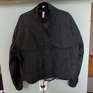 ATHLETA lightweight black windbreaker. Women’s size XL